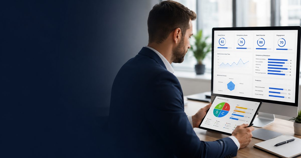 Assessment comercial vs. DISC: qual escolher