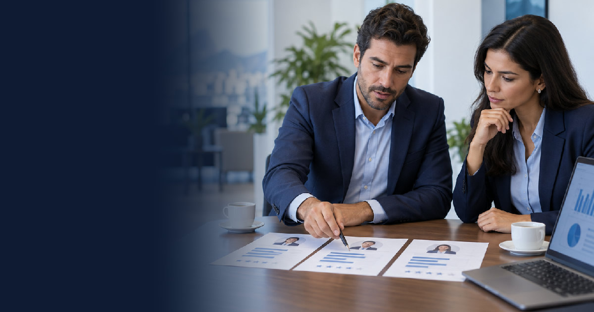 Contratação baseada em dados: como selecionar vendedores com mais previsibilidade e menos impressão